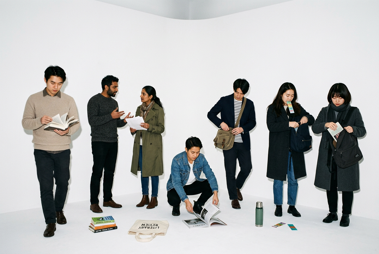 Lectores de ficción en Asia