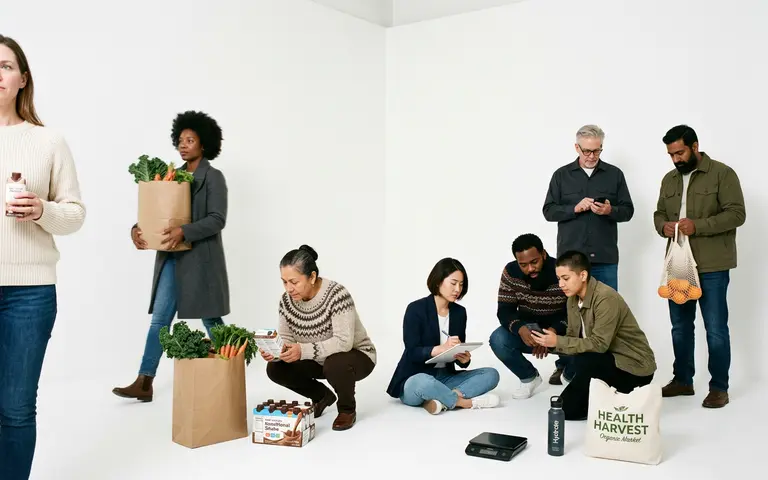 Hogares estadounidenses que compran alimentos y usan GLP-1